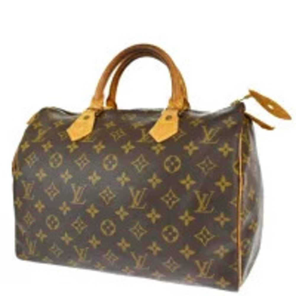 Louis Vuitton Speedy Boston Monogram Leather Brown